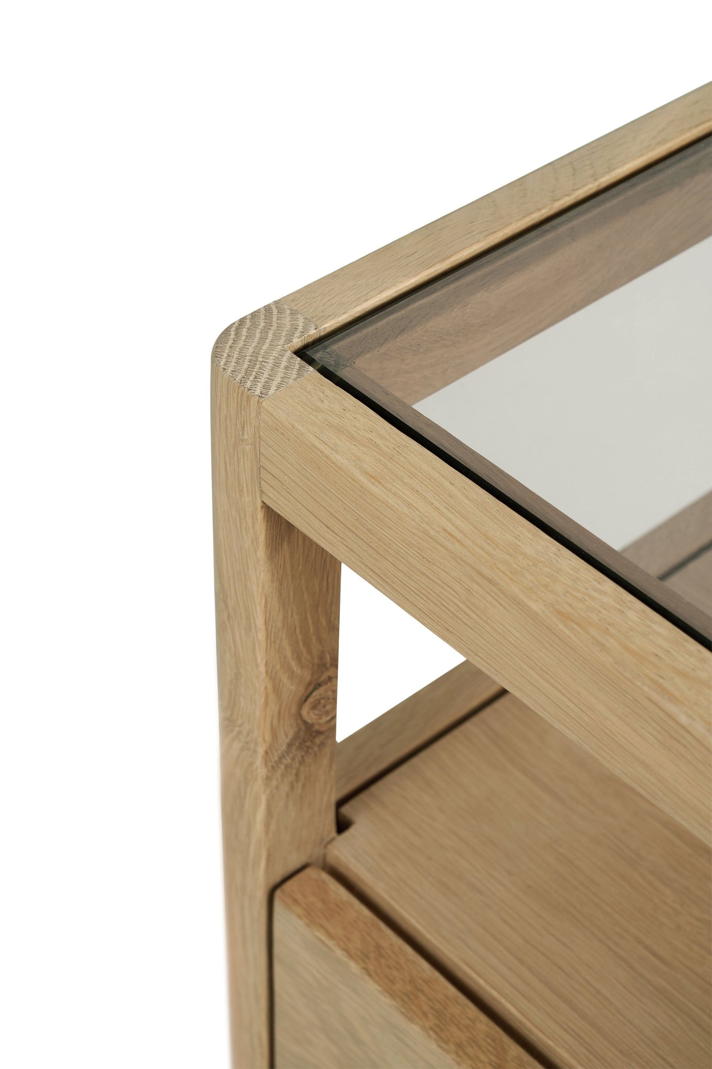 Spindle Nightstand - Oak