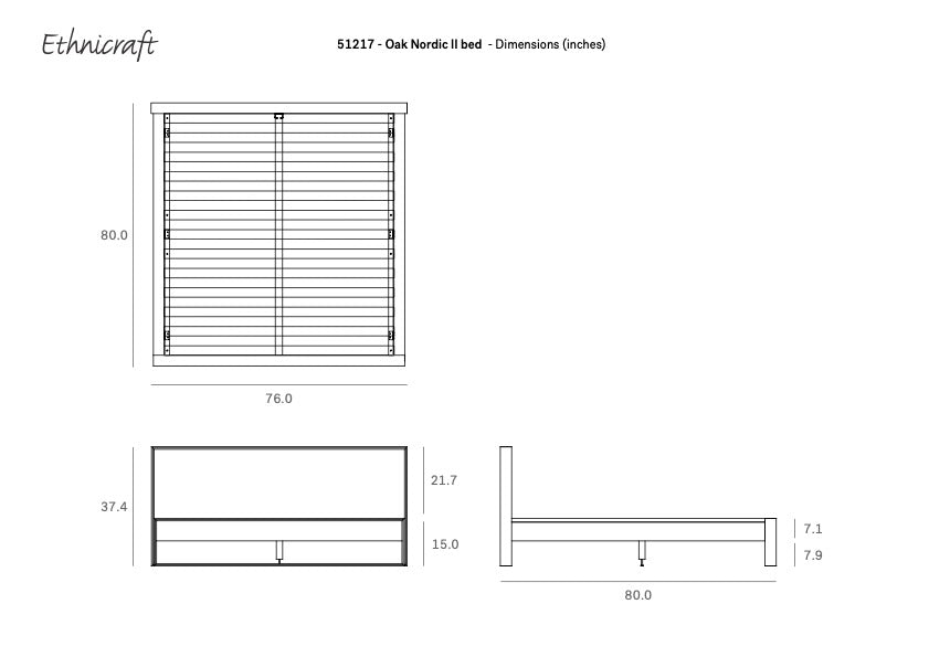Nordic II Bed