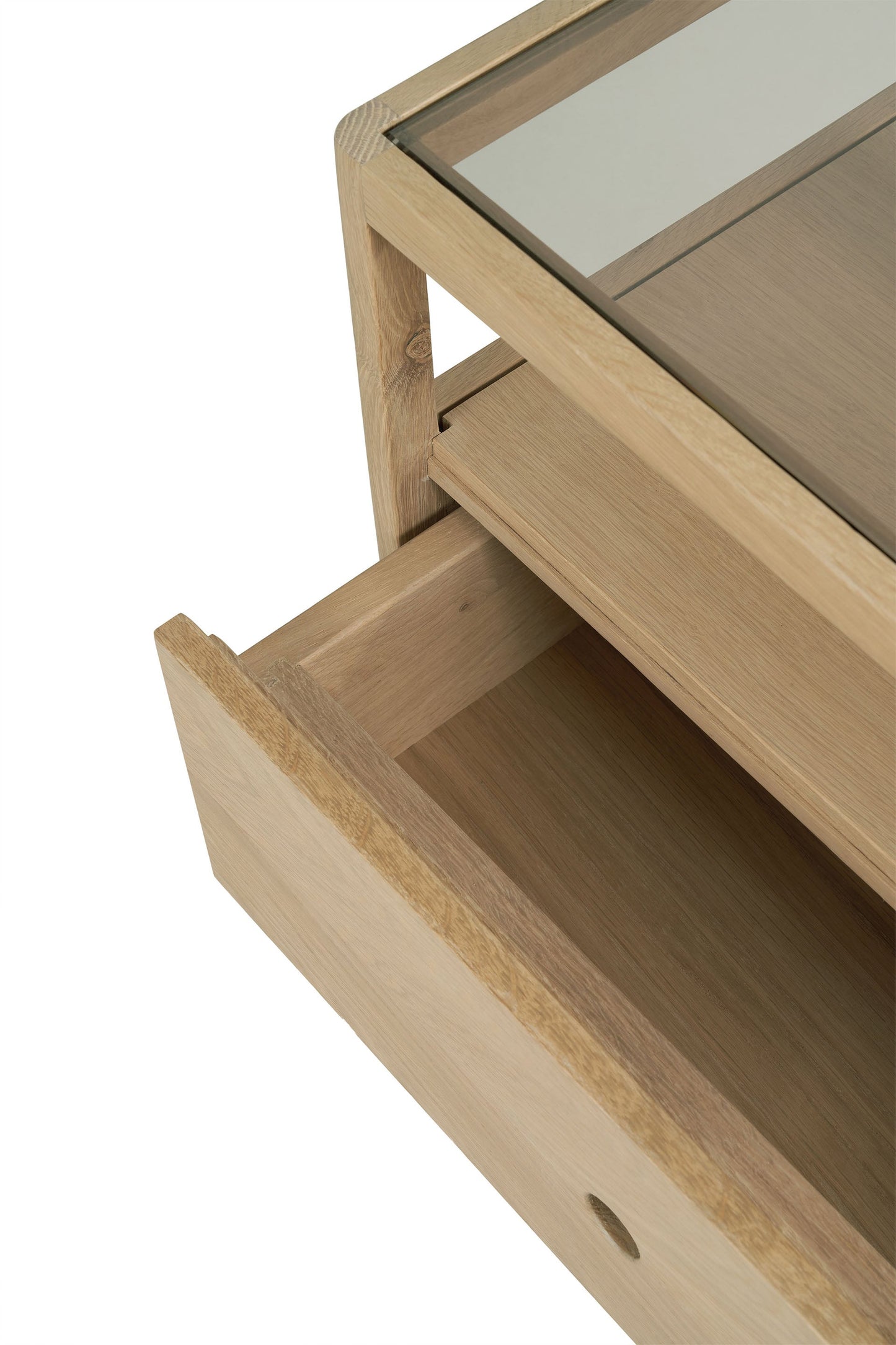 Spindle Nightstand - Oak